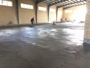 مراحل کف سازی سوله و اجرای بتن ریزی کف